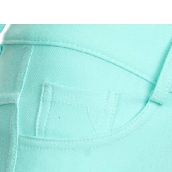 Turquoise Jeggings - Picture 4 of 6